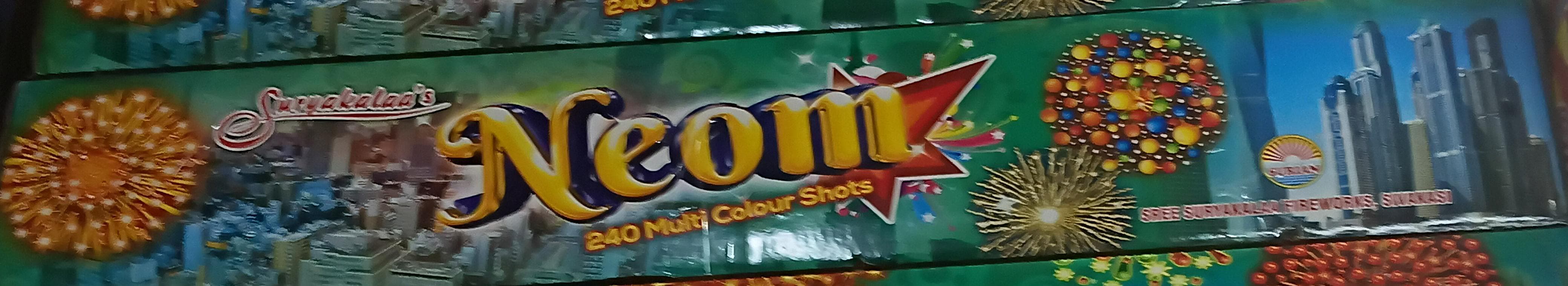 240 Shots Multi Colour